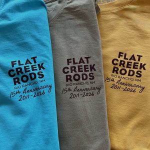 Flat Creek Rods Anniversary T-Shirts